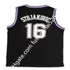 Basket vintage Jason Williams Maglie 55 Chris Webber 4 de Aaron Fox 5 Marvin Bagley III 35 Edizione guadagnata Maglie viola nere di città