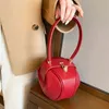 Torby wieczorowe główne luksusowe designerskie torebki kobiety małe okrągłe design skórzany ręka do mody torebki do kręgli 220709