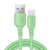 Câble de Charge en Silicone liquide pour Samsung câble de Charge rapide USB Type C fil de cordon de téléphone portable avec Transmission de données 1.2m