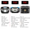 New Powerful XHP50.2 Built in Battery LED Headlamp USB Rechargeable Headlight Body Motion Sensor Head Flashlight Torch Lamp Light