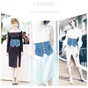 Belts Fashion Women Denim Wide Ladies Female Waist Belt For Dress Accessories Corset Cinch Cummerbund Waistband CinturonesBelts Emel22