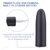 Laddningsbar mini kula vibrator g spotstimulator klitoris sexiga leksaker för kvinnor USB -laddning 10 hastighet starka vibration vuxna 18