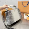 Torby na ramię designerka damska torba na ramię Wysokiej jakości skórzana sieć pusta torebka prosta stały kolor torby komunikator