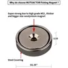 Projekt etykiety A60 400 funtów Super wyszukiwanie magnes Neodym N52 Magnes Magness Magnes Magness Magnes rybacki magnetyczne Imany