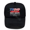 American Election Hat Donald Trump 2024 Baseball Caps Men Hip Hop Cap Breattable Mesh Sun Hats DE292