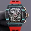 Richard's Milles Chronograph Mechanical Wrist Watches New Rm11-03 Kv with 7750 Multifun Ctional Chrono Movement Water Resistant Designer High-quality 2p