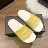 Designers Luxury Fashion Slippers Men & Woman Size 35-45 Thick Sole Flat Slides TPU Pillow Comfort Running Sandals Lovers Couples Shoes Outdoor Beach