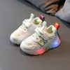 Спортивная открытая осенняя детская светодиодные светодиоды корейская спортивная обувь