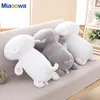 1 pz 355065 cm Kawaii Sdraiato Gatto Giocattoli di Peluche Farcito Simpatico Gatto Bambola Animale Bello Cuscino Morbido Cartone Animato Cuscino Kid Regalo Di Natale 220721