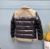 Nueva chaqueta de plumón para hombre Abrigo suelto de invierno Espesar Chaqueta acolchada de algodón cálida Ins Chaquetas de pan con capucha impresas Outwear Tops de gran tamaño Ropa