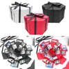 Gift Wrap Creative DIY Po Box Hexagonal Folding Scrapbooking Memory For Birthday Valentine's Day Wedding GiftsGift GiftGift