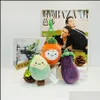 Party Favor Event Supplies Festive Home Garden 2022 New Plush Toy Simation Vegetable Backpack Pendant Keychain Meaning Girls Heart Small A