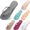 Frauen Hausschuhe Mode Flip Flops Strand Hotel Indoor Slipper Triple Schwarz Rosa Weiß Zitrone Grün Grau Blau Damen Schuhe Sixty Eight