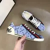2022 mens designer shoes letter printed luxury fashion casual black men sports sneakers high quality real picture MKJKL46878