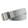 Belts Quick Drying Nylon Belt Men Women Fashion Canvas Alloy Buckle Male Brand Design Outdoor Waistband 2022