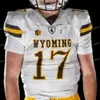 Thr ncaa college jerseys wyoming cowboys 25 austin conway 17 Josh Allen 22 Nico Evans 85 Tyree Mayfield 7 Trey Smith Custom Football Stitched