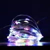 1M/2M/3M koperdraad Batterijbat Garland LED String Wedding Decoratie voor woningdecoraties Fairy Party Decor Licht 10 stks D5.0