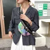 Women's Waist Bag Bright leather Fanny Pack PU Waterproof Handbag Banana Hip Chest s Shoulder Messenger Belt 220531