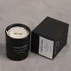 160g Black Glass Perfume Candles Essential Oil Incense Smokeless Soy Wax Scented Candle Aromatherapy-Candle Romantic Dating Atmosphere Bath Aromatherapy ZL0908