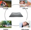 Kussens zachte opblaasbaar camping reiskussen compacte lucht opblazen voor strandzon ligstoel zonnebaden backpacken hikingpillowpillow