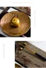أطباق ألواح الصينية الطراز الذهب مصحوب بالسيراميك صفيحة عشاء El نادي فيلا أدوات الطاولة