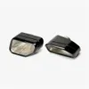 1 Pair Black Silver Car 304 Stainless Steel Square Exhaust Pipe Muffler Tip For BMW X3 X4 G01 X series