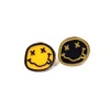 Emalj Metal Face Brosch Pin For Women Black Yellow Pins Men Team Badge Brosch smycken Tillbehör GENTER4668101