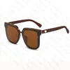 Bokstäver designer solglasögon för kvinnlig man lyxiga solglasögon polariserad sommar resande solproof adumbral mode solglasögon285c