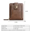 high quality vintage mens designer wallets male short style card zero purses no31183V