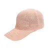 Peaked Cap Ponytail Baseball Caps för kvinnor Justerbar tunn solskyddsmedel utomhusmask hatt lady sommarsol Visor Casquette