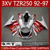 Bodywork لياماها TZR 250 TZR250 R RS RR TZR250RR TZR-250 92-97 Body 117No.0 YPVS 3XV TZR250R 92 93 94 95 96 97 TZR250-R 1992 1993 1994 1995 1996 1997 Fairing Factory Red