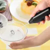 Milk Frother Electric Foamer Coffee Foam Egg Beater Stirrer Mini Portable Mixer Beverage Mixer Kitchen Whisk Tools Accessories