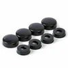 Interior Decorations BLACK SCREW CAP / BOLT CAPS COVERS FOR CAR TRUCK VAN LICENSE PLATE FRAMEInterior