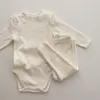 Baby Mädchen Kleidung Sets Prinzessin geboren Mädchen Kleidung Body + Hosen Kinder Kleidung Baby Mädchen Outfit Kleinkind Kleidung Für 0-2Y 220509