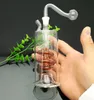 Groothandel roken Hookahs Accessoires Glass Bongs Oliebrander Water Pijpen Verzonden willekeurig SY-3022