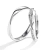 Romantic Couple Ring For Women Men Punk Forever Love Promise Wedding Rings Valentine Day Gift