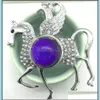 Pendentif Colliers Cheval Humeur Collier Changement De Couleur Emotion Sentiment Contrôle De La Température Chaîne En Acier Inoxydable Vipjewel Drop D Vipjewel Dhmuo