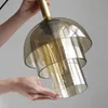 Lampes suspendues Rétro Edison Lumières Lampe à main en verre multicouche Meubles de salle à manger Décor de vie Suspension industrielle LuminairePendant