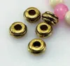 7mm Alloy Tetrahedral plum beads Loose Beads Spacer Needlework Beads For Jewelry Making d5u3