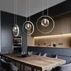 Lâmpadas pendentes nórdicas simples e elegantes luzes led luminárias de metal decoração pendurada na sala de estar lustre de teto lustres