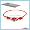 Braccialetti con ciondoli Gioielli in acciaio inossidabile 316L Anello Trinity Bracciale con cordino Tre anelli Cinturino a mano Coppia per donne e uomini Moda 227Y