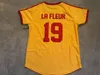 MIT Genomsnitt Joe's C 16 - Dodgeball Peter 19 La Fleur Movies Jersey 100% Stitched Football Jerseys Orange