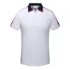 2022ss Estate Designer Polo Uomo Luxury Polo Casual Mens T Shirt Uomo Alta qualità Moda Snake Bee Lettera Stampa Ricamo Tees M-3XL