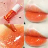 Brillant à lèvres gelée scintillant clair miroir hydratant brillant imperméable longue durée liquide rouge à lèvres 6 couleurs huile maquillage CosmeticLip