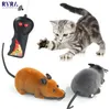 Cat Toys Yaratıcı Uzaktan Kumanda Etkileşimli Oyuncak Sıçan Mouse Komik Sevimli Kablosuz Kontrollü Çok Molor Kids Kitty Maşife