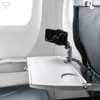 Support de téléphone mains libres universel pour avion en vol pour bureau ou avion en vol avec double rotation multidirectionnelle à 360 degrés