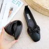 Dress Shoes High Heels Sandals Luxury Bow Princess Shoes Fashion Shallow Mouth Loafers Casual Black White Women Platform Shoes 220525