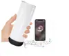 CA Warehouse Sublimation 20oz gerade weiße Becher mit Bluetooth-Becher Strohdeckelrohlinge Edelstahl doppelwandiger Lautsprecherbecher Reisebecher Party