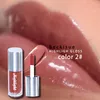 Lip Gloss Beckisue Highlight Tint Glitter Sexy Moisturizing Non-Sticky Long Lasting Quick Film Liquid Lipstick Lips Plumper LipsLipLip