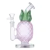 Unieke ananas glazen bong waterpijp recycler bubbler waterleidingen 14mm vrouwelijke gezamenlijke olierigs dab rig 7 inch roken accessoires bongs met trechter kom pijp WP2194